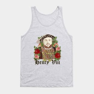 Henry VIII Tudor style design Tank Top